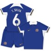 Maillot de Supporter Chelsea T. Silva 6 Domicile 2023-24 Pour Enfant